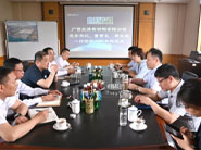 廣西北港新材料黨委書記、董事長黃慶周一行來訪大明